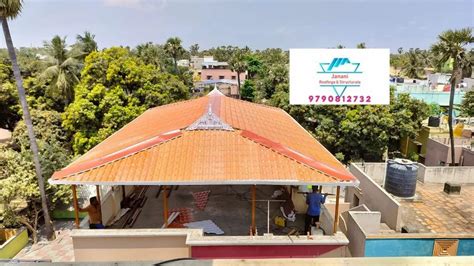 Steel Stainless Steel Kerala Style Roofing Shed Pyramid Roof At Rs