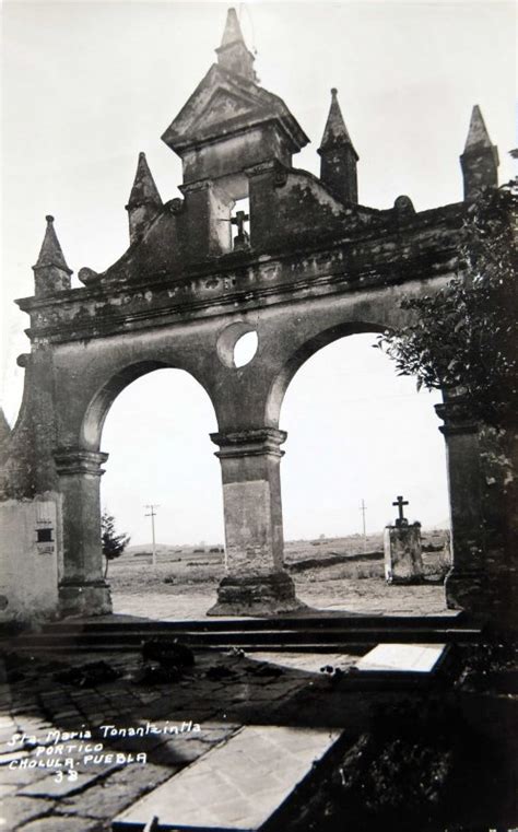 Portico De La Iglesia Santa Mar A Tonantzintla Puebla