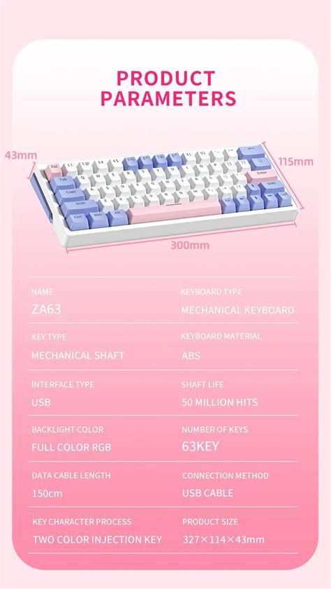 Zifriend Za Pro Rgb Hot Swappable Wired Wireless Bluetooth Mechanical Keyboard Tnt Yellow