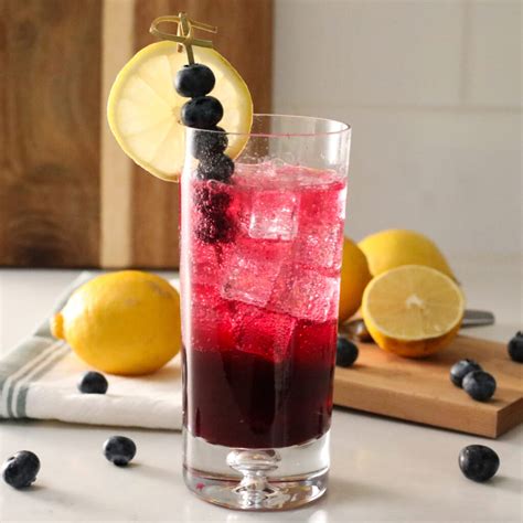 Lemon Blueberry Spritzer A Perfect Non Alcoholic Cocktail