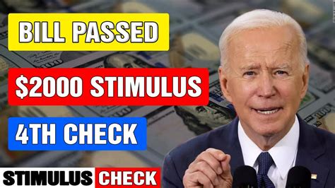 Stimulus Check Update Bill Passed In The House Breaking News