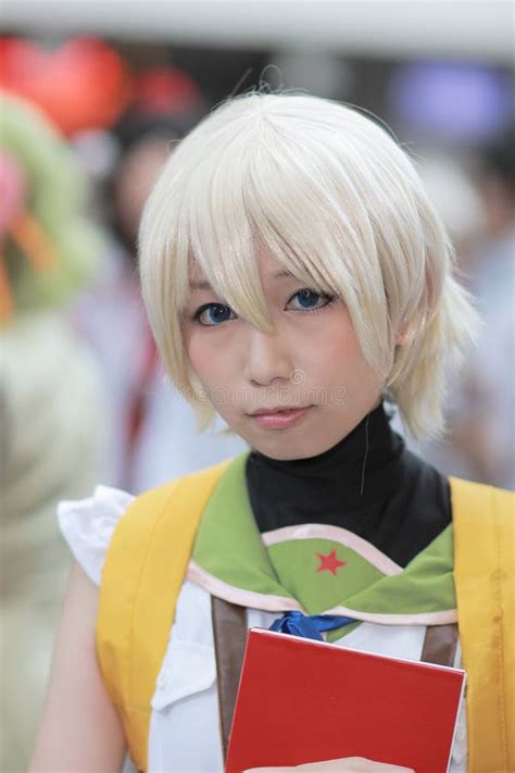 The Cosplayers Posing At The Fair Editorial Photo Image Of Clothing