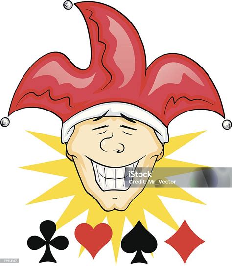 Ilustrasi Vektor Joker Ilustrasi Stok Unduh Gambar Sekarang Badut