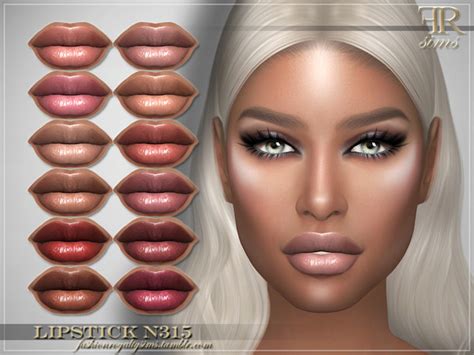 The Sims Resource DD Nude Lipstick