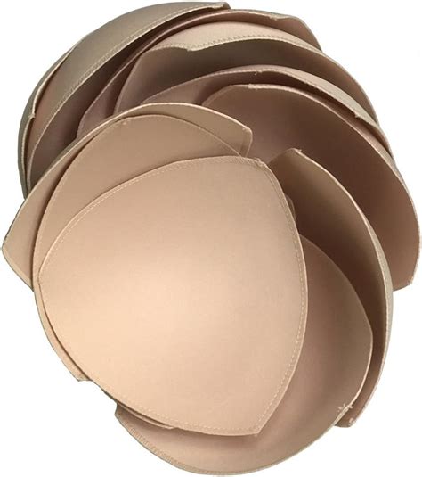 Pairs Large Bra Pad Insert For Sport Bra And Bikini Tops X Inch Beige Best For D DD