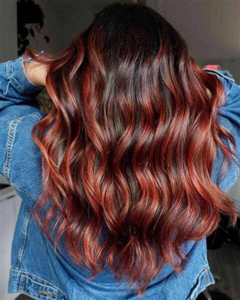 Red Balayage Hair Colors Hottest Examples For