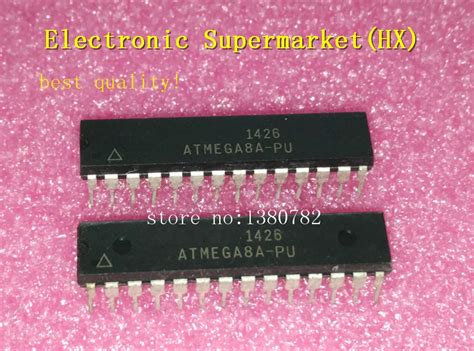 Free Shipping Pcs Lots Atmega A Pu Atmega A Dip New Original Ic In