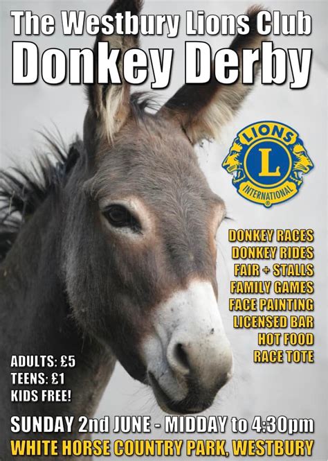Donkey Derby 2024 White Horse Country Park Westbury Trowbridge 2