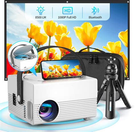 Buy Mini Projector Built In DVD Player FELEMAN 1080P HD Portable