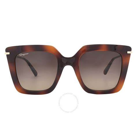 Ferragamo Salvatore Ferragamo Brown Gradient Butterfly Ladies ...