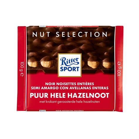 Chocolade Ritter Sport Puur-hele hazelnoot 100gr - KIES Procurement ...