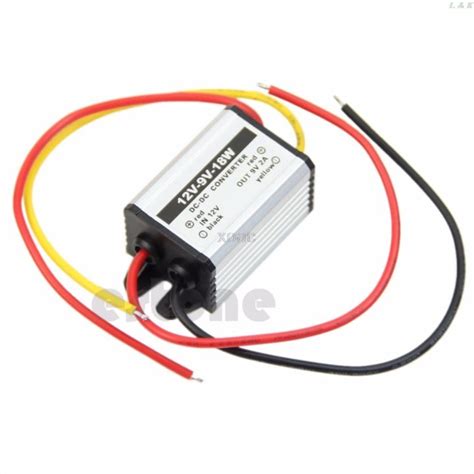 กันน้ำ Dc เป็น Dc Buck Converter 12v To 9v 18w Power Supply Module M07 Dropship Zok Store