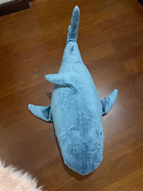 Boneka Ikea Shark Hiu Besar Original Bayi And Anak Mainan And Baby