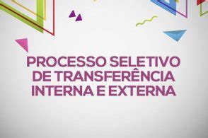 Uesb Abre Sele O Para Transfer Ncia Interna E Externa Uesb