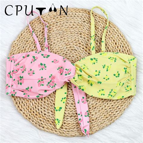 Push Up Bikini Set High Waist Swimwear