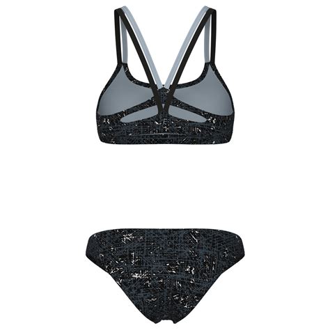 Arena Ribbed Swimsuit Bikini Bandeau Bikini Women S Buy Online Bergfreunde