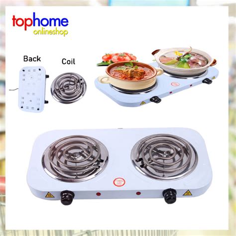 Double Burner Hot Plate Electric Cooking Stove As Lazada Ph
