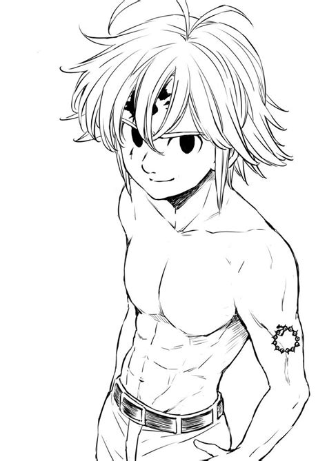 Meliodas💙💙💙 Милые рисунки Рисовательные проекты Хипстерские рисунки