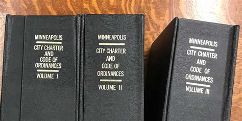 Charter And Code Of Ordinances City Of Minneapolis