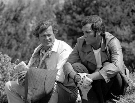 Tony Curtis And Roger Moore In The Persuaders Episode Five Miles To