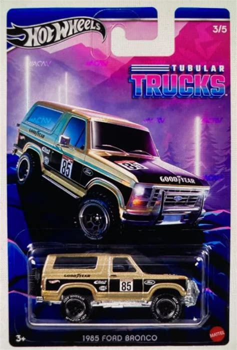 Amazon Hot Wheels Ford Bronco Tubular Trucks Gold Black Toys Games