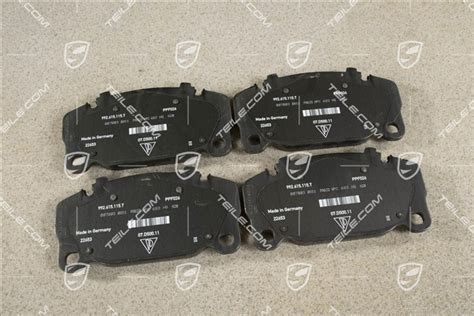 Teilecom Pccb Brake Pads Turboturbo S Set Front Axle Lr New 911 992 602 02 Pccb