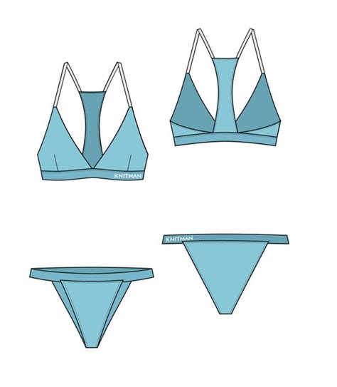 Triangle Bikini Vecteurs Amplificateur Illustrations Gratuitement Vecteur Premium