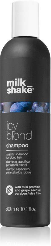 Milk Shake Icy Blond Shampoo Shampoo For Neutralising Brassy Tones For Blonde Hair Notino Co Uk