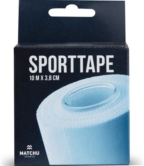 Matchu Sports Sporttape 10 M X 3 8 Cm 6 Rollen Bol