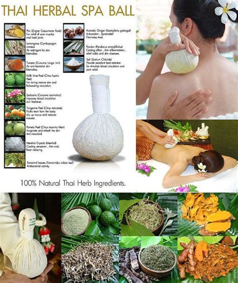 Aromatic Thai Herbal Body Compress Ball 67 Oz 190 G Home Remedy Massage And Spa In 2021