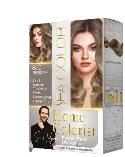 Краска для волос SEA COLOR HOME COLORST HAIR (набор для окрашивания ...