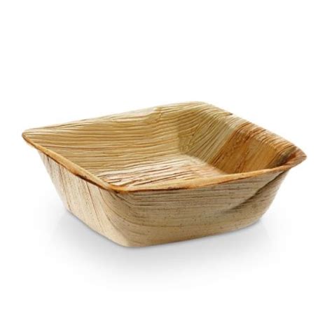 Areca Palm Leaf Square Bowls Eco Swags