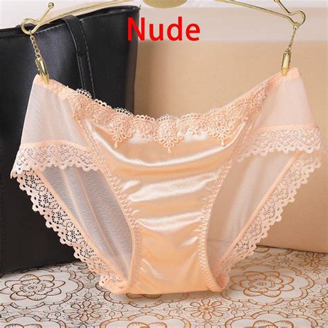 Jual C Celana Dalam Wanita Renda Satin Sutera Import Transparant Sexy Hot Terawang Tembus