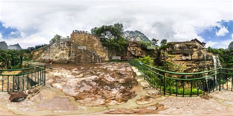 Shanxi Lingchuan Xiyagou Village Grand Canyon Small Mountain Village Hi