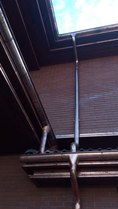 Водосточные трубы из меди | Ladder