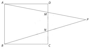 AIO Na Figura A Seguir Abcd E Um Quadrado De Lado 6 Cn 2 E