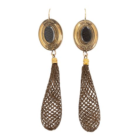 Victorian Hair Drop Earrings Charlotte Sayers