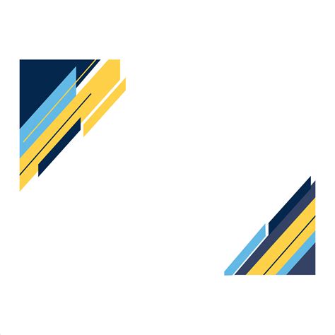 modern corner geometric shape element  vector art  vecteezy