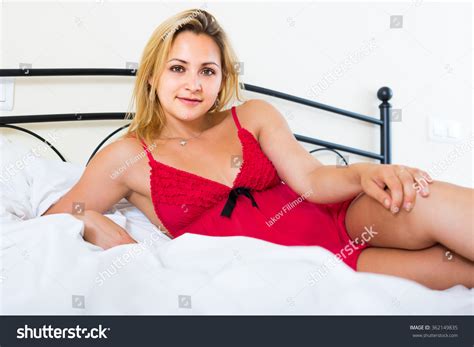 Beautiful Naked Russian Woman On Bed Stock Photo Shutterstock