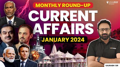 January Current Affairs For Clat Monthly Round Up Clat