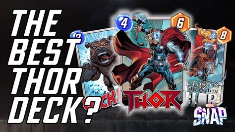 The Giants Of Asgard Thor Lockjaw Combo Deck Youtube