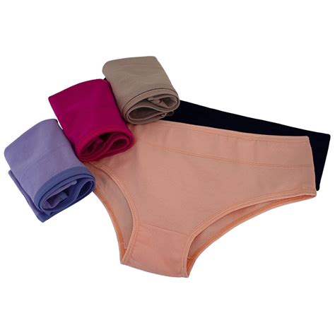 Kit 12 Calsinha Feminina Moda Plus Size Lingerie Feminina Cós Alto Cotton Shopee Brasil
