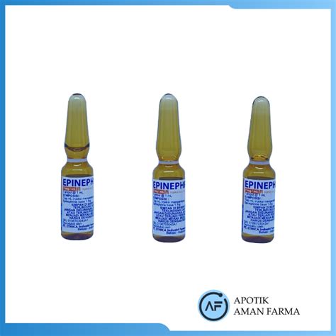 epinephrine  ampul apotek aman farma