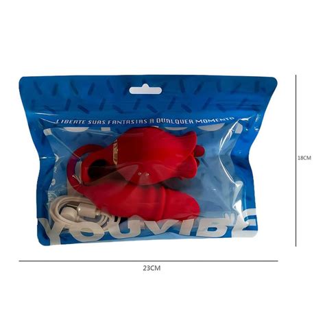 Vibrador Duplo Flexível Rose 10 Modos De Vai E Vem E Estimulação Vibe Toys Litoral Sex Shop