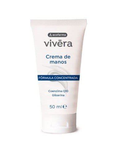 Acofarma Vivéra Crema de Manos Concentrada 50ml