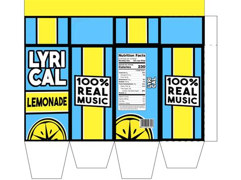 I Made This Template Of The Lyrical Lemonade Logo If Anyone Wants To