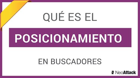 ¿qué Es El Posicionamiento En Buscadores Youtube