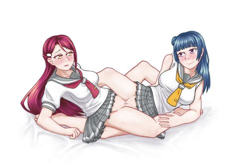 YohaRiko Tribbing Commission By Newdawnart Hentai Foundry