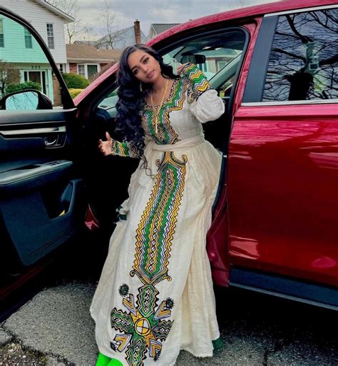Ethiopian Gondar Gojam Amhara New Megaz Tilf Design Embroidery Fetil