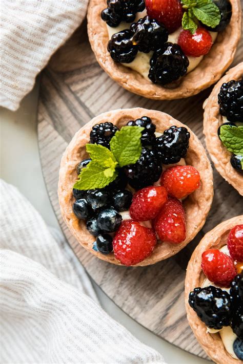 Mini Fruit Tarts Recipe Little Spice Jar